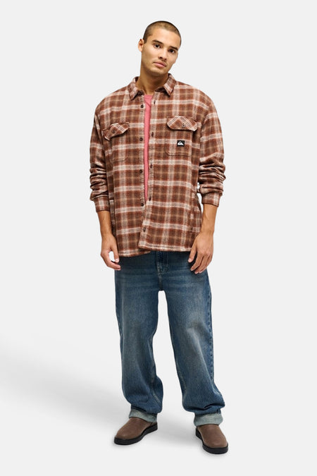 Chemise (manches longues) brun - Quiksilver