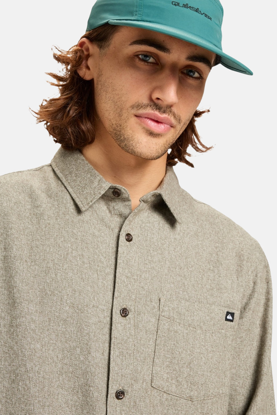 Hemd met lange mouwen - Kaki - Quiksilver