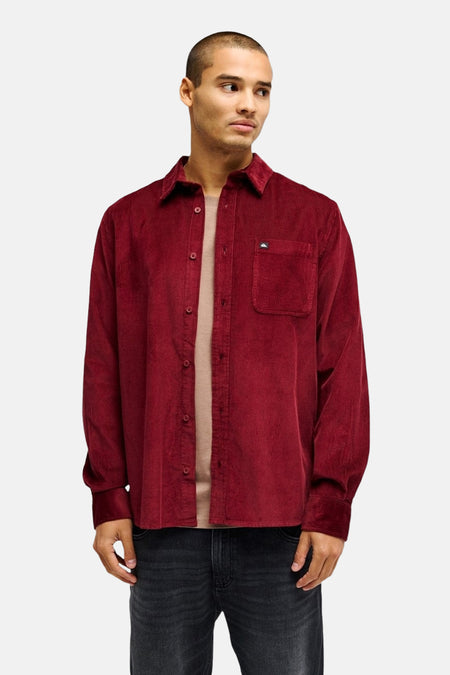 Chemise à manches longues - rouge
