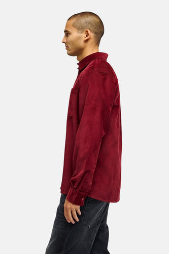 Hemd met lange mouwen - rood