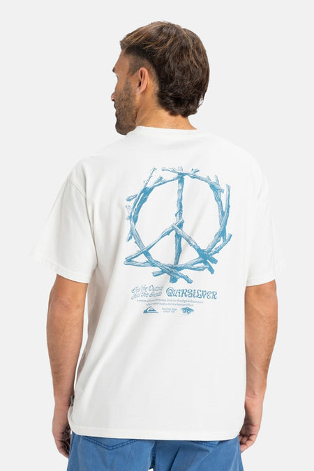T-shirt (korte mouwen) Wit - Quiksilver