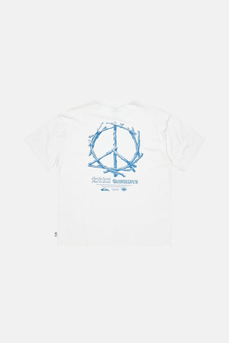 T-shirt (korte mouwen) Wit - Quiksilver