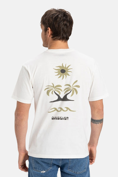 T-shirt (manches courtes) Blanc - Quiksilver