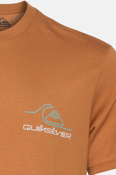 T-shirt (korte mouwen) Oranje - Quiksilver