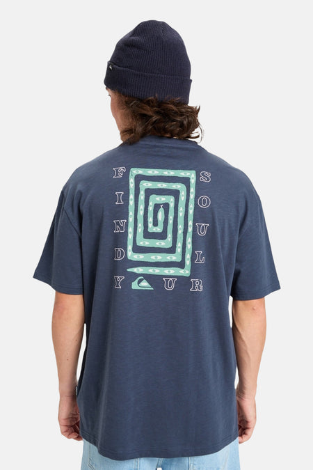 T-shirt (korte mouwen) Blauw - Quiksilver