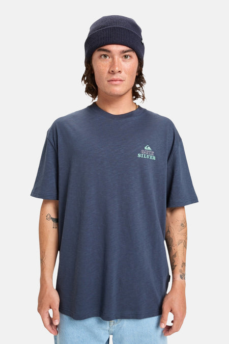 T-shirt (korte mouwen) Blauw - Quiksilver