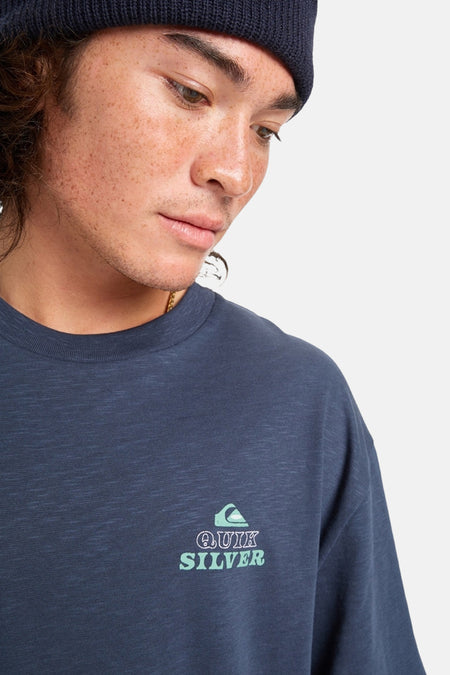 T-shirt (korte mouwen) Blauw - Quiksilver