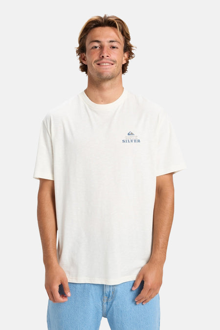 T-shirt (korte mouwen) Ecru - Quiksilver