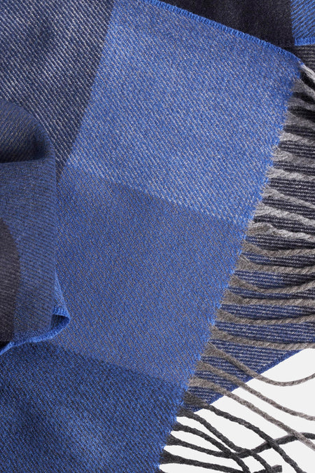 Sjaal - blauw