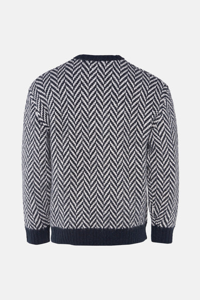 Pull col O Bleu - FARAH
