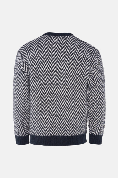Pull col O Bleu - FARAH