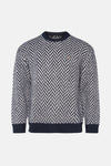 Pull col O Bleu - FARAH