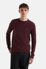 Pull à col rond - Bordeaux