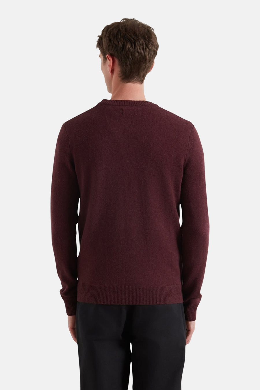 Pull à col rond - Bordeaux - FARAH