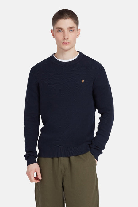 Pull col O Bleu - FARAH