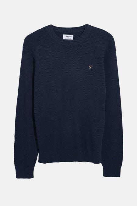Pull col O Bleu - FARAH