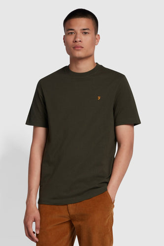 T-shirt met korte mouwen - groen - FARAH