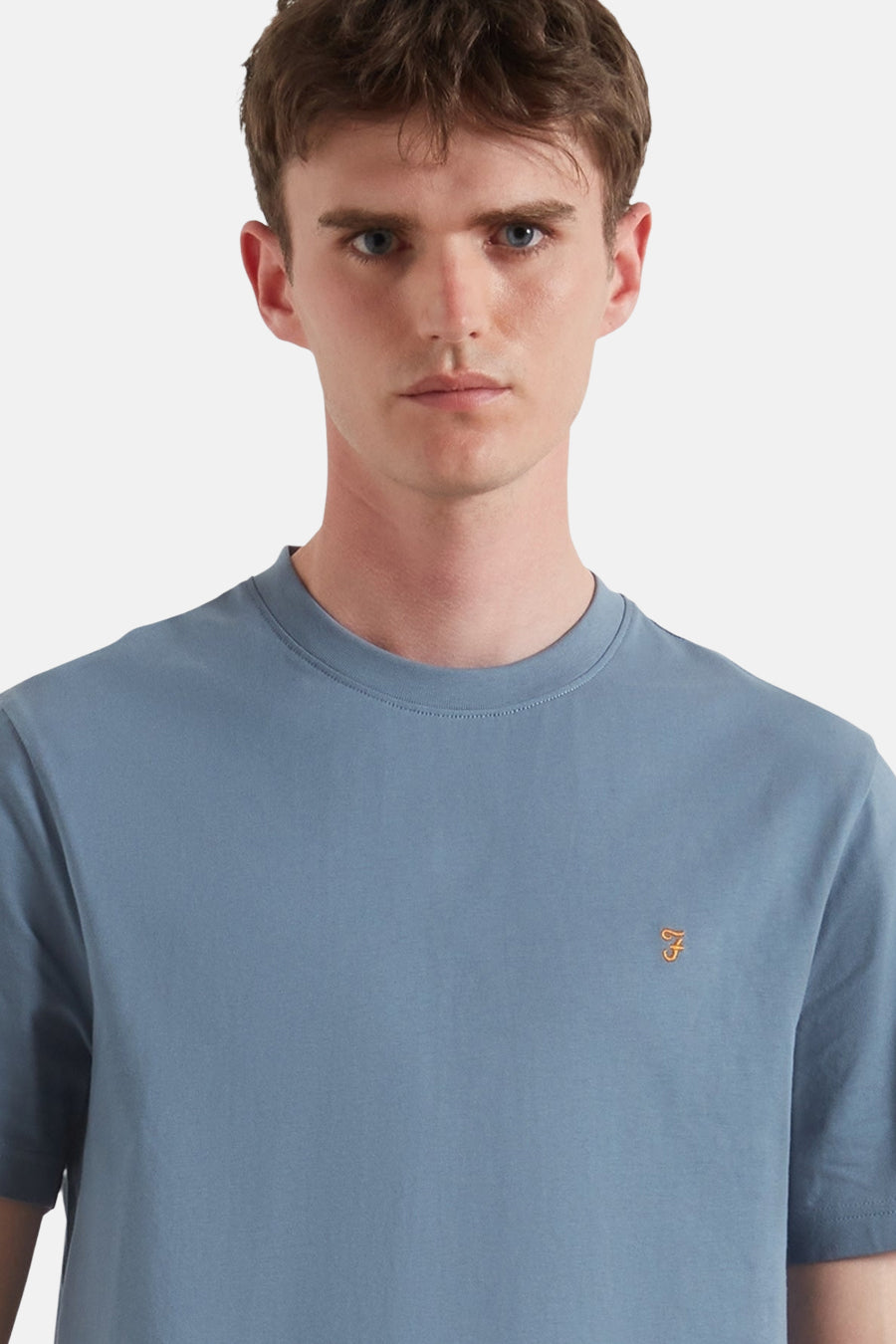 T-shirt met korte mouwen - blauw - FARAH