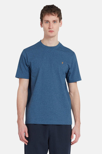 T-shirt met korte mouwen - blauw - FARAH
