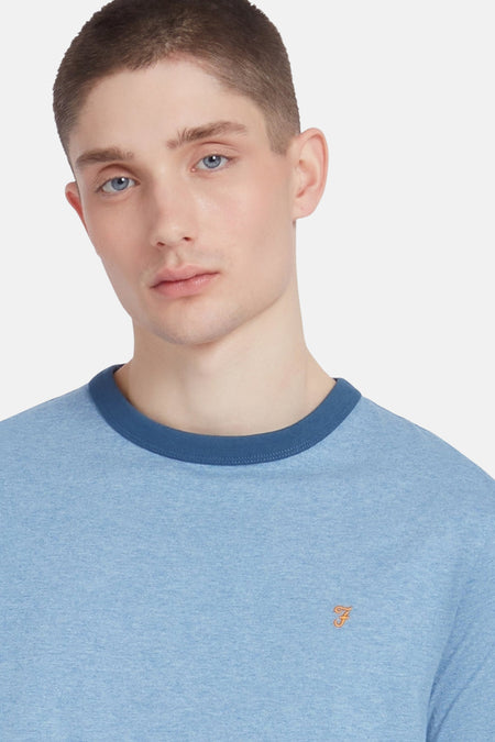 T-shirt met korte mouwen - blauw