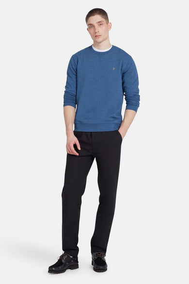 Sweater met ronde hals Blauw - FARAH