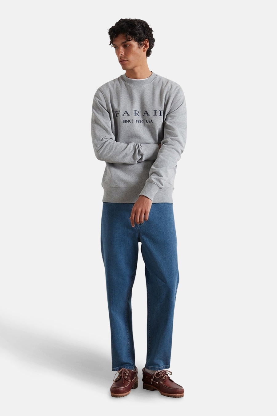 Sweater - grijs - FARAH