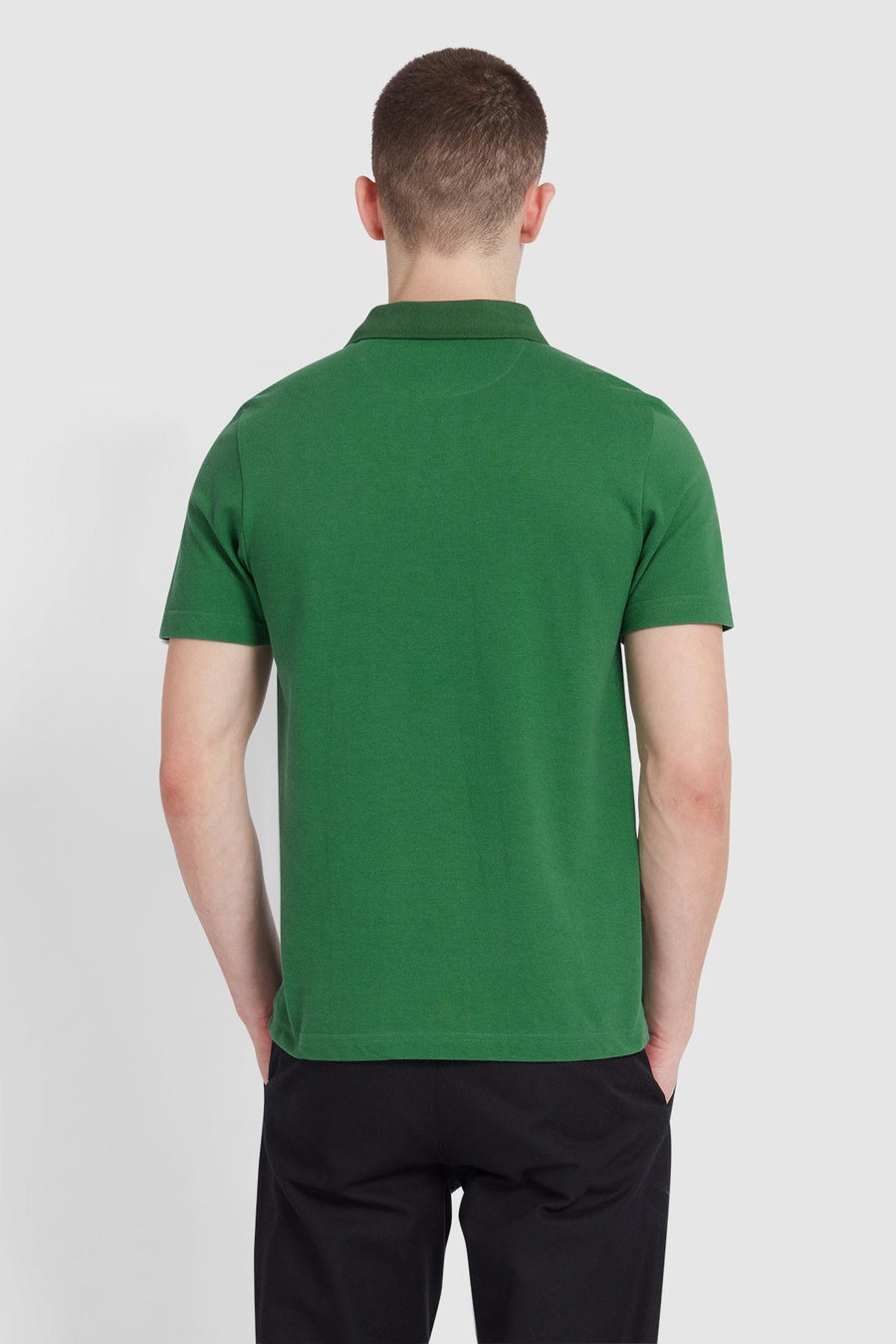 Polo met korte mouwen - groen - FARAH - 3