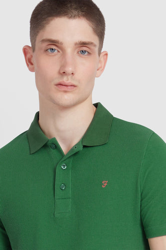 Polo met korte mouwen - groen - FARAH - 5