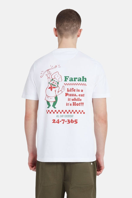 T-shirt (manches courtes) Blanc - FARAH