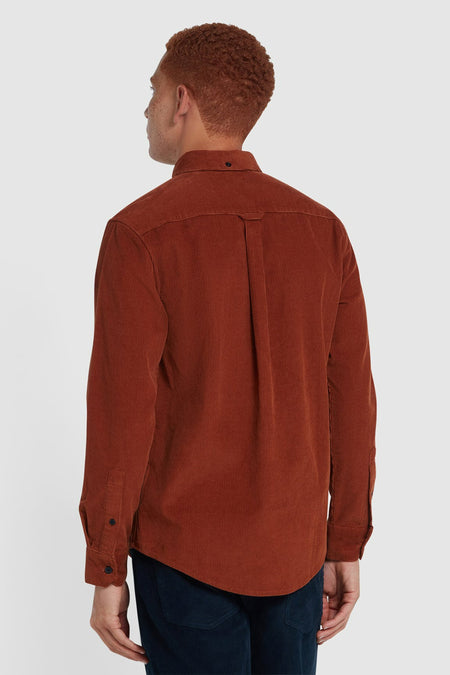 Chemise (manches longues) Orange - FARAH