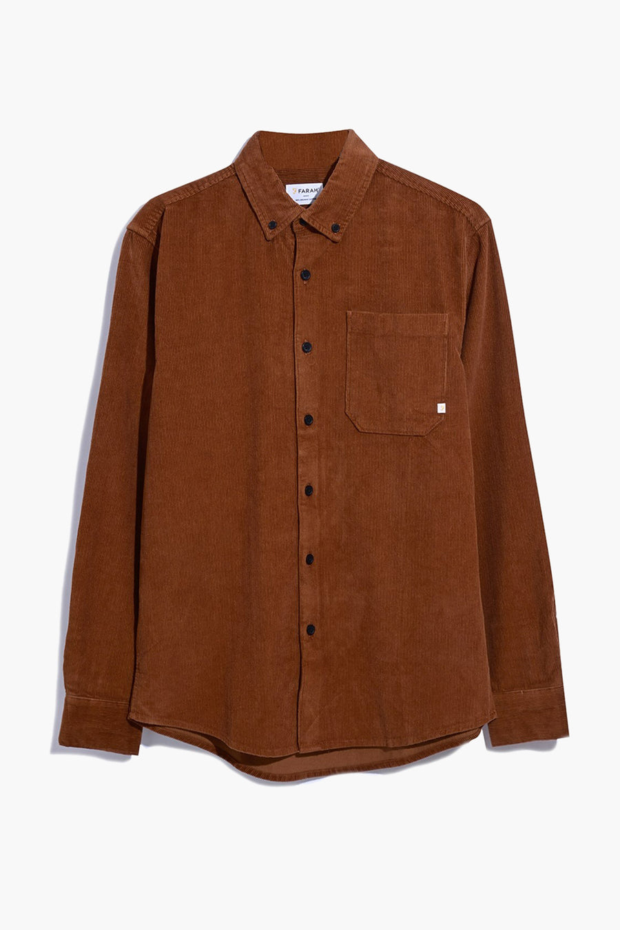 Chemise à manches longues - orange - FARAH