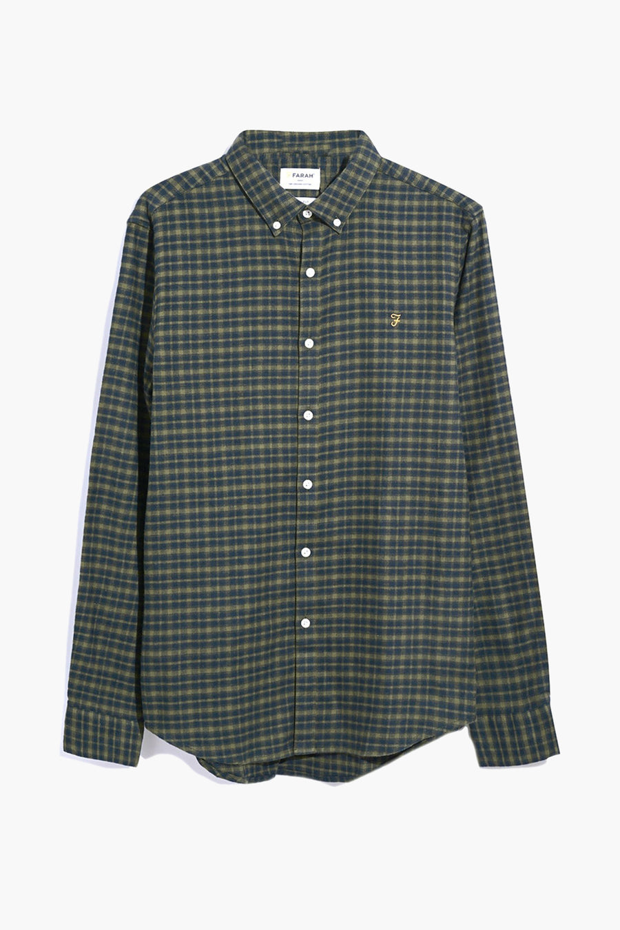 Chemise à manches longues - vert - FARAH