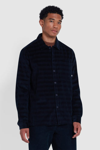 Chemise à manches longues - bleu - FARAH