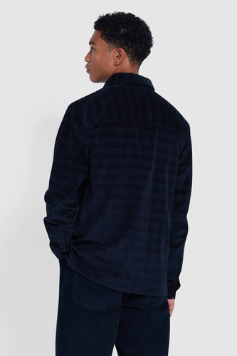 Chemise à manches longues - bleu - FARAH