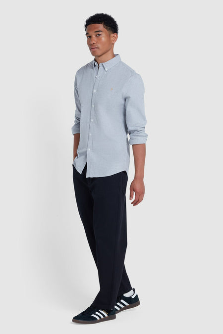 Chemise (manches longues) Gris - FARAH