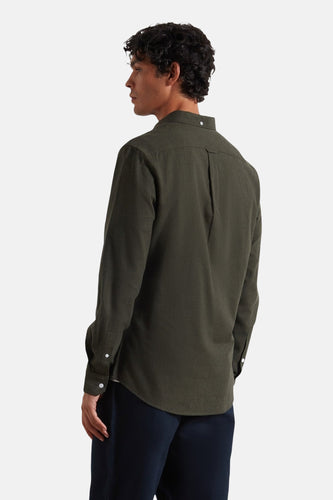 Chemise à manches longues - vert - FARAH - 5