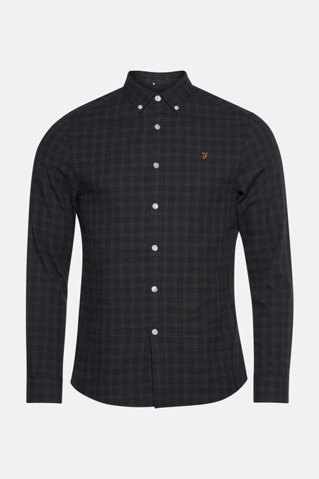 Hemd (lange mouwen) blauw - FARAH