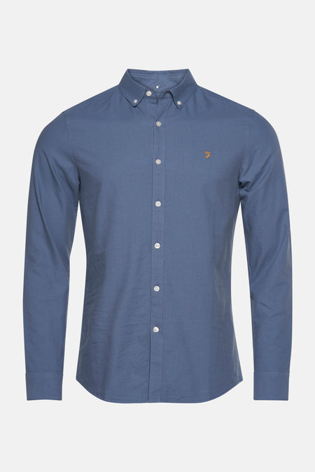 Chemise (manches longues) Bleu - FARAH