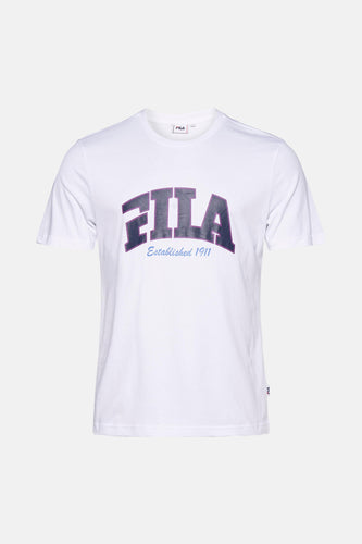 T-shirt met korte mouwen - wit - FILA