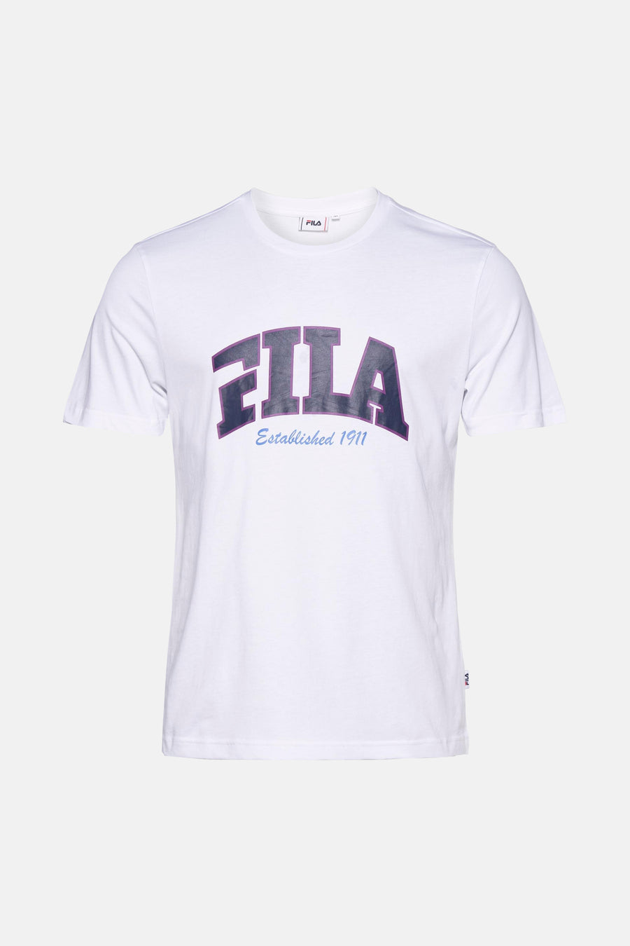 T-shirt met korte mouwen - wit - FILA