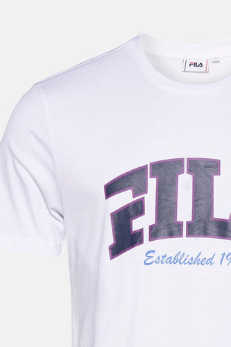 T-shirt met korte mouwen - wit - FILA