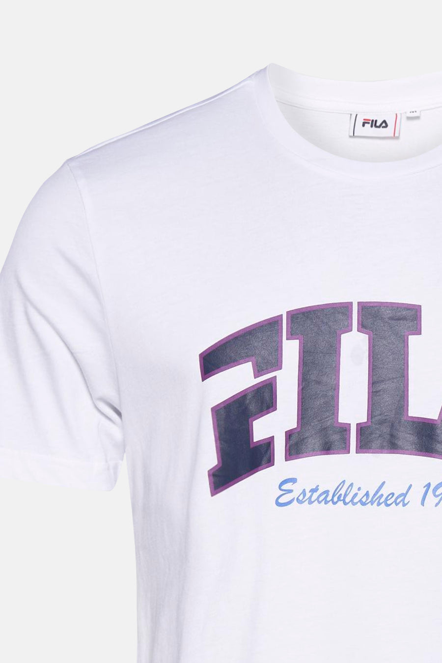 T-shirt met korte mouwen - wit - FILA