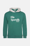 Sweat à capuche Vert - FILA