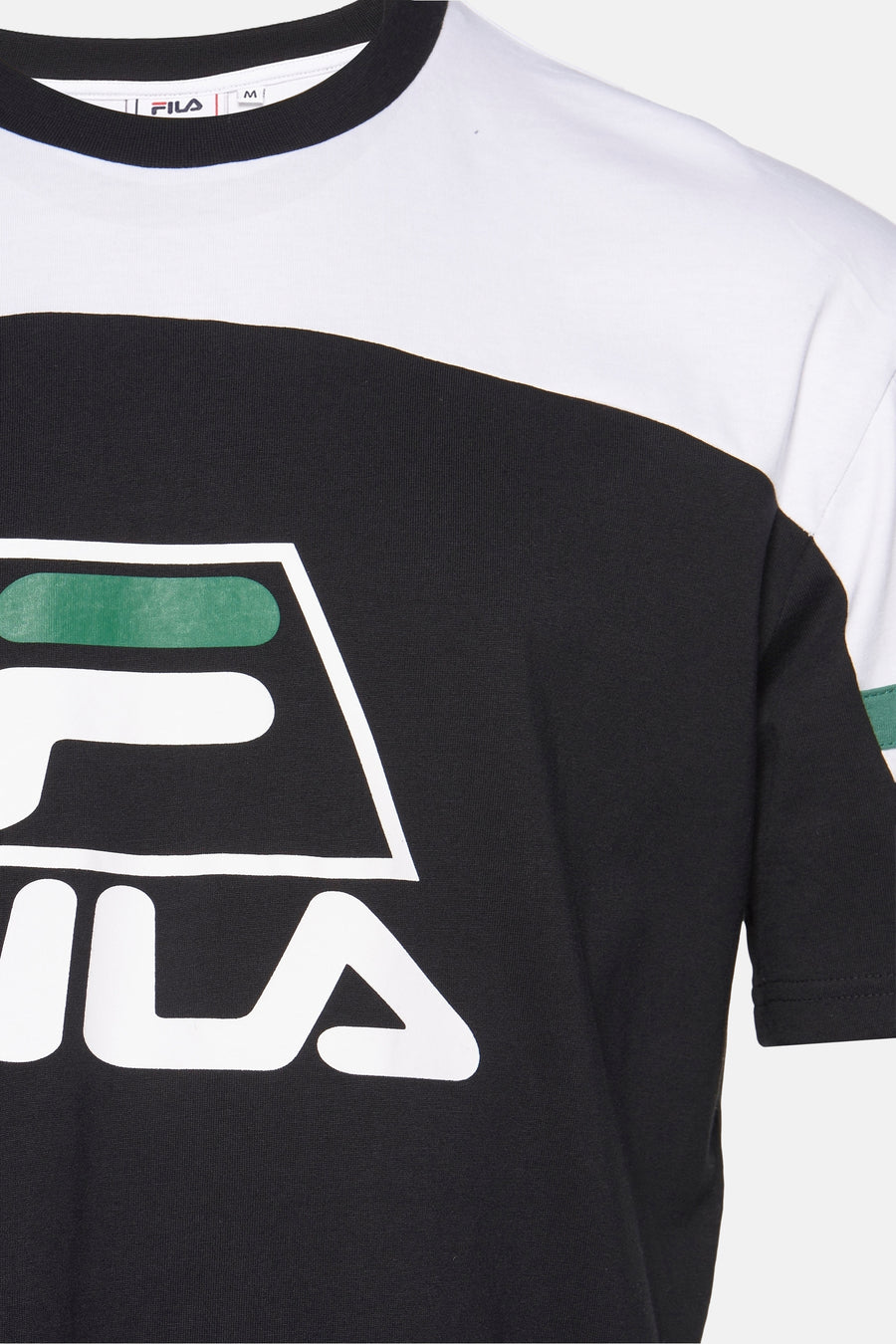 T-shirt met korte mouwen - zwart - FILA