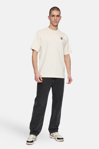 T-shirt met korte mouwen - ecru - FILA