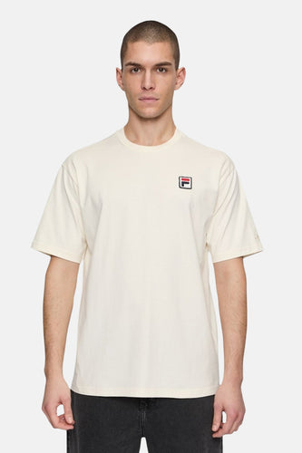 T-shirt met korte mouwen - ecru - FILA