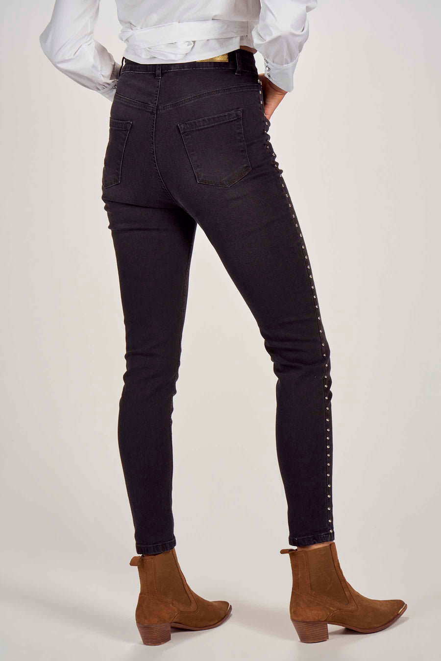 Skinny jeans - grijs
