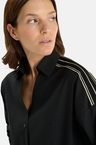 Hemd (lange mouwen) zwart - LE TEMPS DES CERISES - LE TEMPS DES CERISES - 4