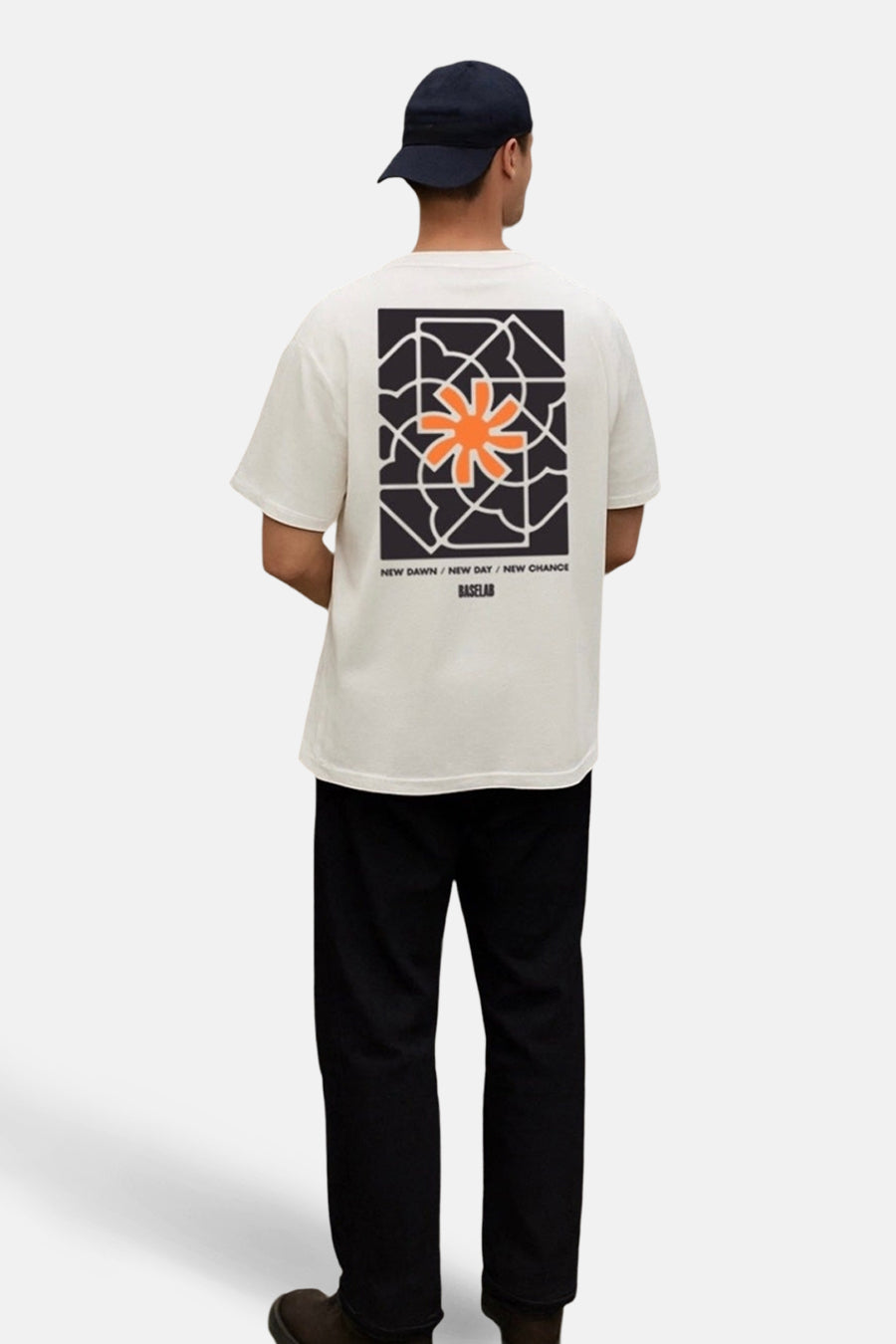 T-shirt à manches courtes - Blanc - BASELAB