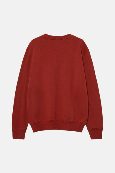 Sweater met ronde hals Rood - POMPEII